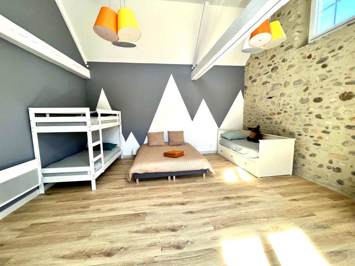 Refuge De Luxe Pour Les Amoureux De La Montagne Pouzac Luaran gambar